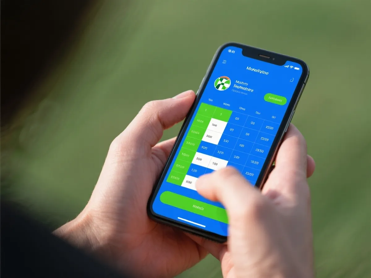 手机查看世界杯今日赛程与比赛时间示意图
