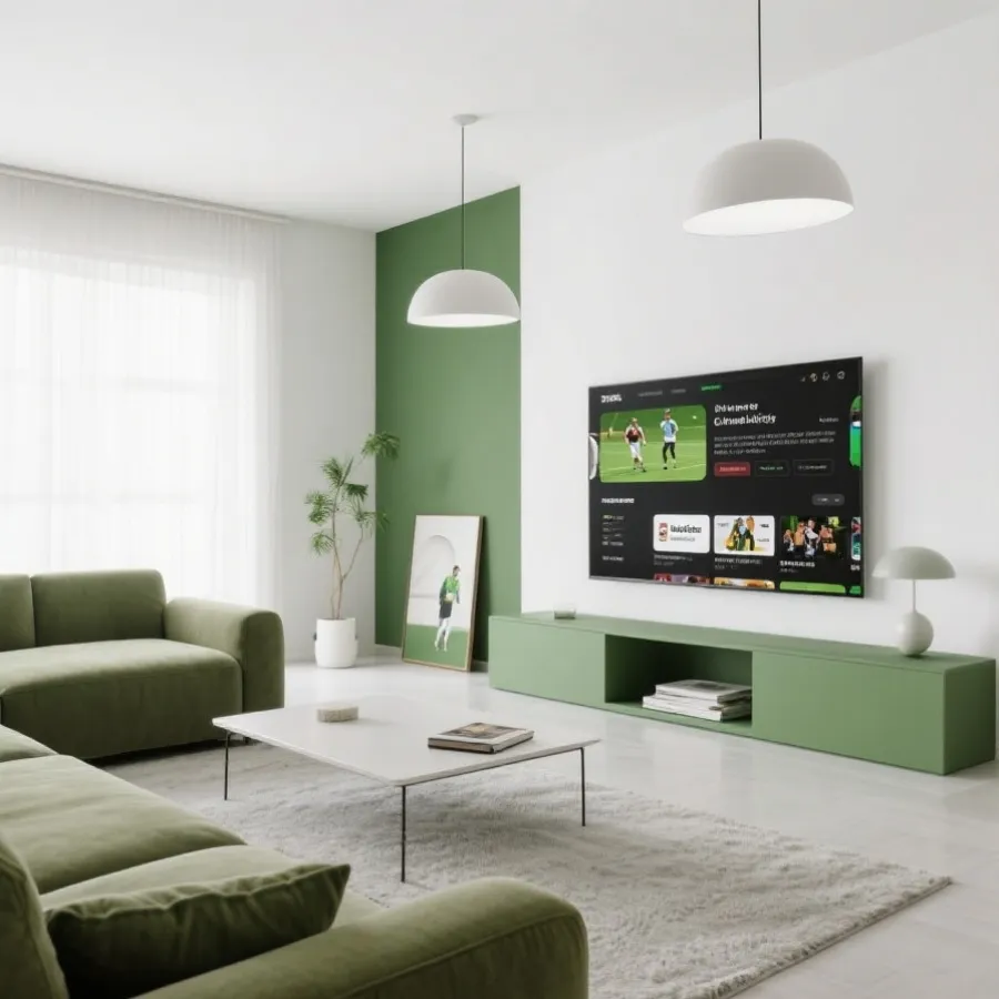 电视观看直播示意图